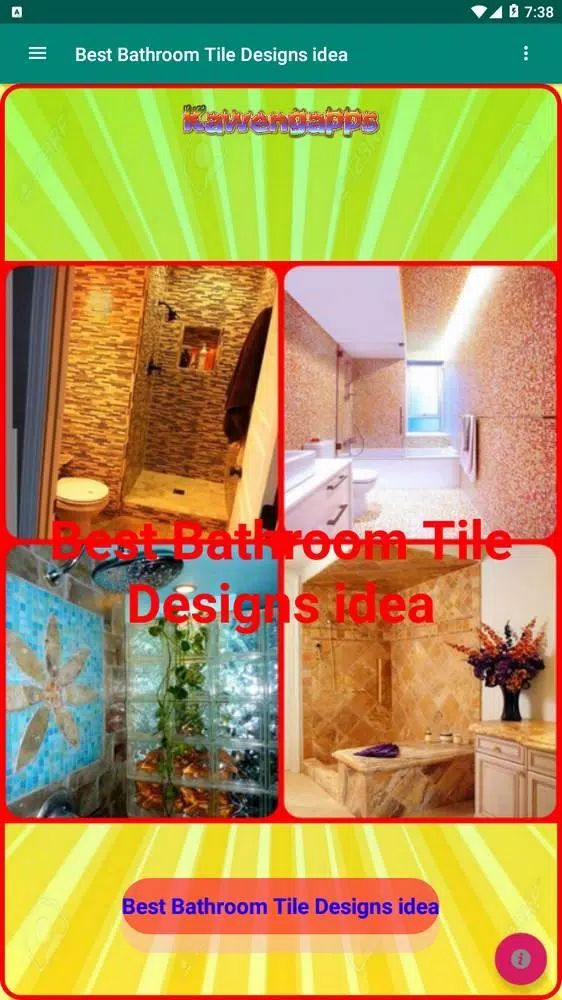 Best Bathroom Tile Designs ide 스크린샷 0