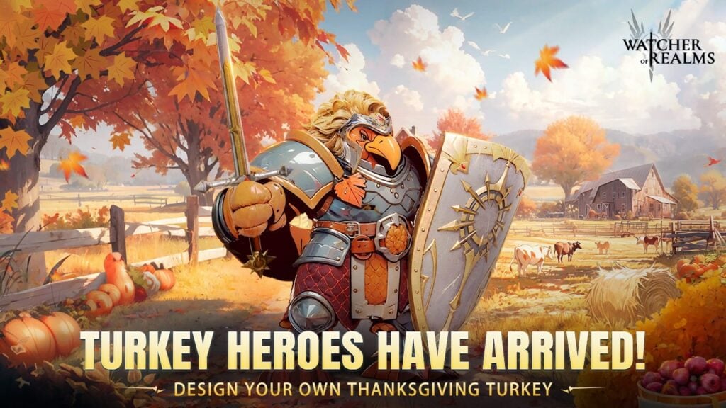 Watcher of Realms Dropt nieuwe helden en skins deze Thanksgiving en Black Friday!