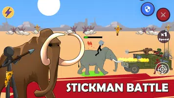 Age of Stickman Battle of Empires स्क्रीनशॉट 3