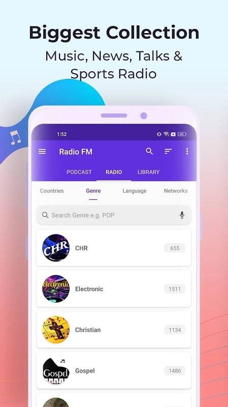 Radio FM Ảnh chụp màn hình 2