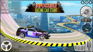 Impossible GT Racing Car Stunt Ekran Görüntüsü 2