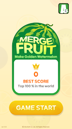 Merge Golden Watermelon Screenshot 1