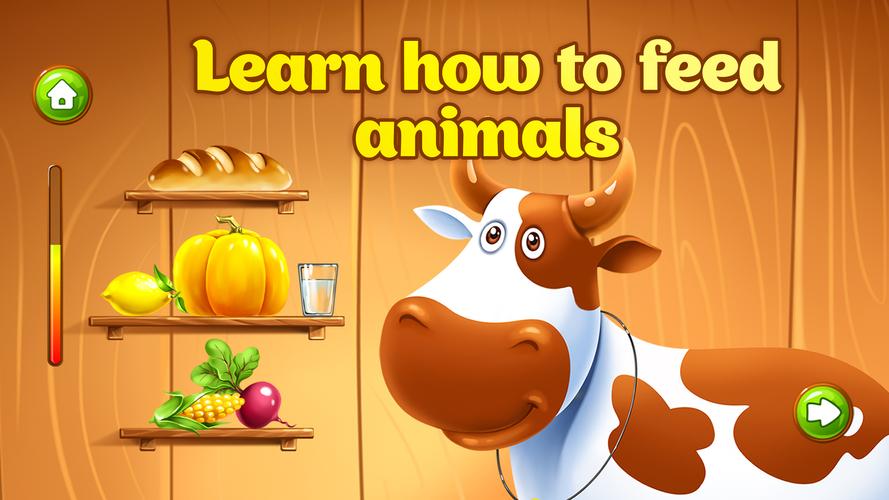 Kids Animal Farm Toddler Games স্ক্রিনশট 1