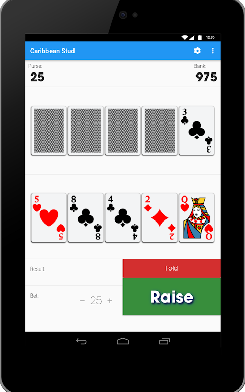 Caribbean Stud - Poker Style Card Game Screenshot 3