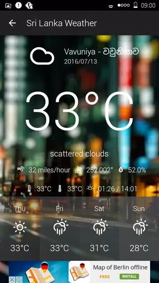 Sri Lanka Weather Captura de tela 3