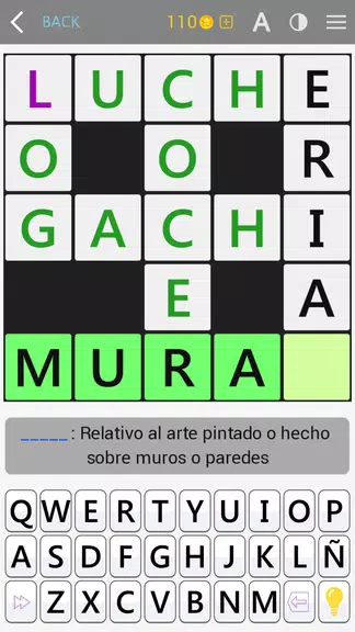 Crosswords Spanish crucigramas スクリーンショット 2