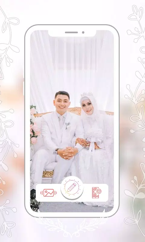 Schermata Hijab Couple Bridal Editor 3