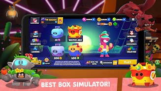 Brawl Box Stars Simulator Captura de tela 3