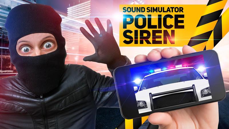 Police sound siren simulator Скриншот 3