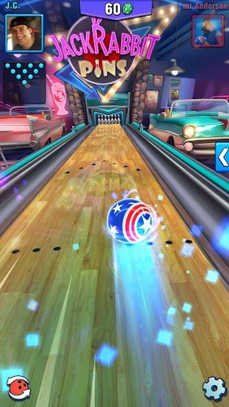 Bowling Crew — 3D bowling game Mod Zrzut ekranu 3