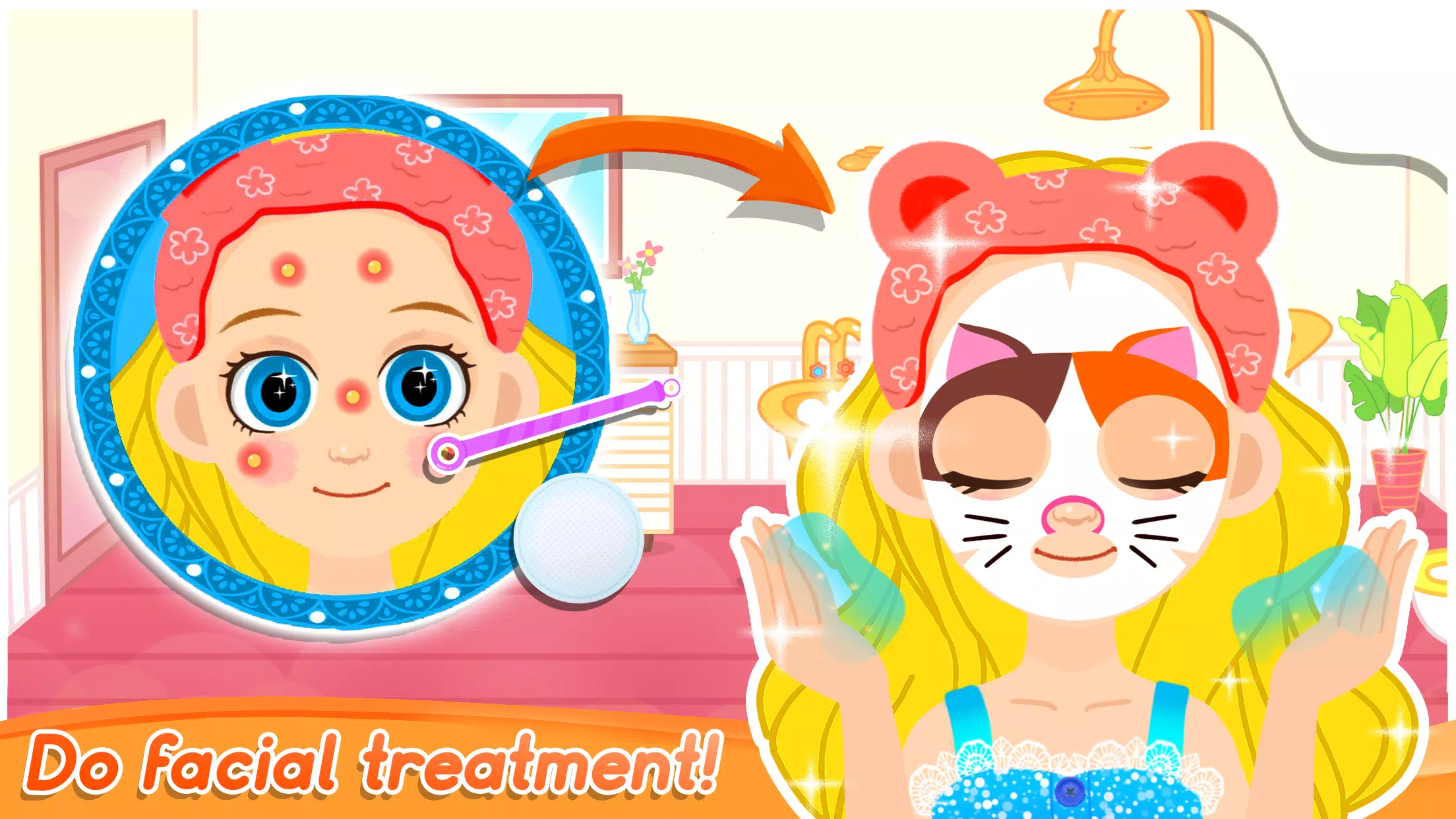 Princess Makeup Dress Makeover Captura de pantalla 2