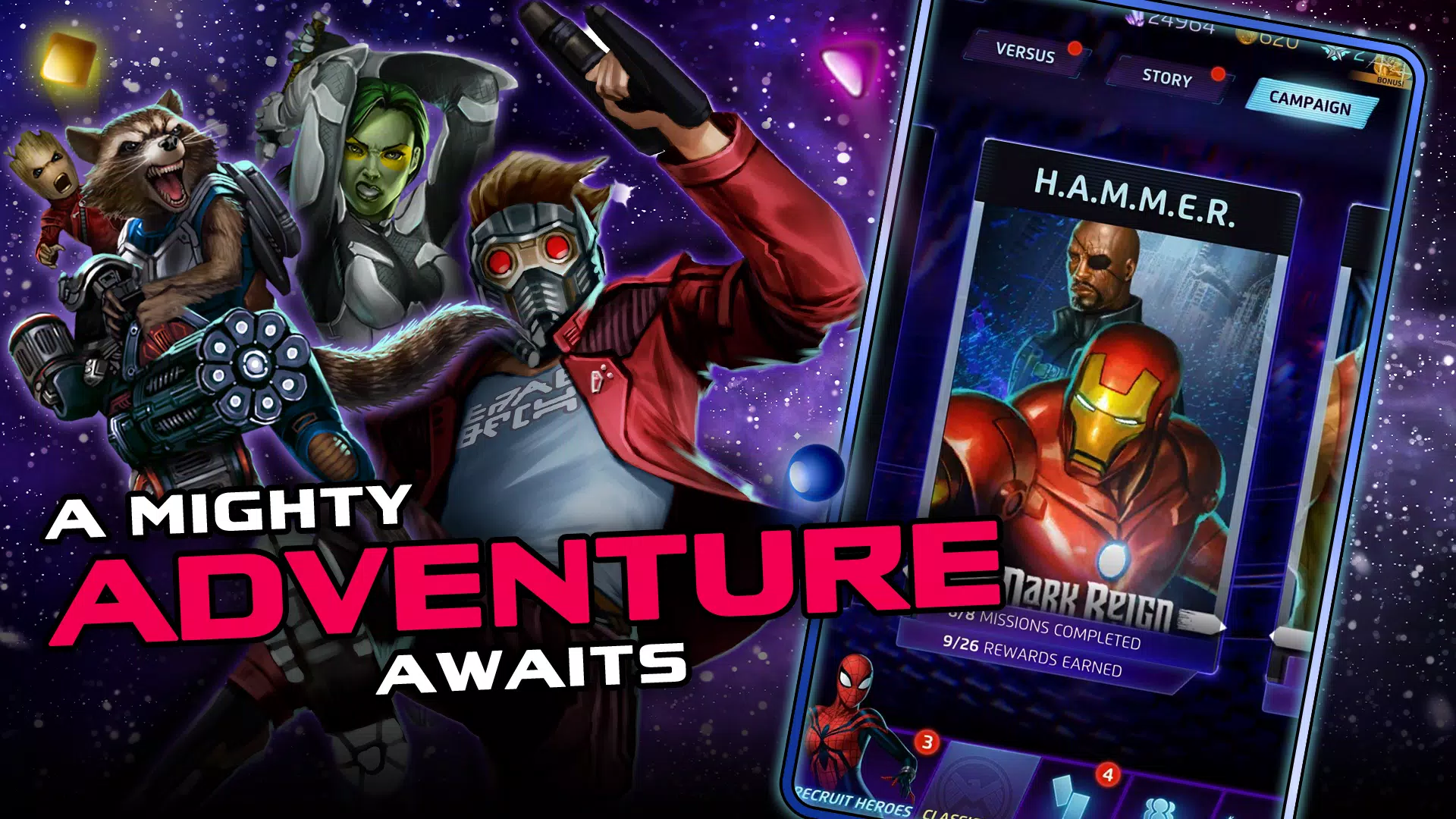 MARVEL Puzzle Quest: Hero RPG Captura de tela 3