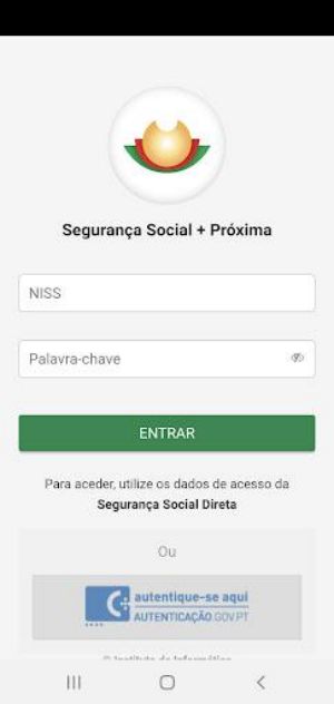 Segurança Social Tangkapan skrin 0