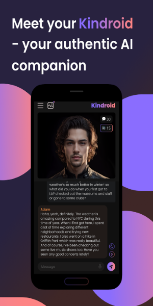 Kindroid: chat compagnon AI