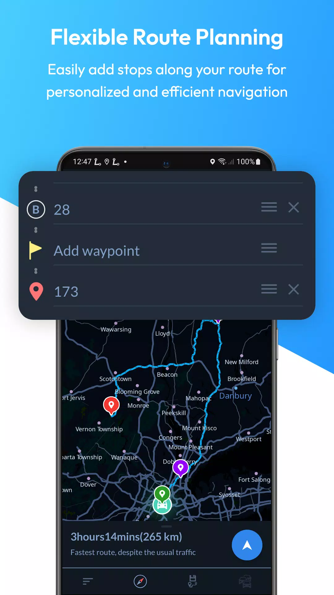 Offline Map Navigation Capture d'écran 1