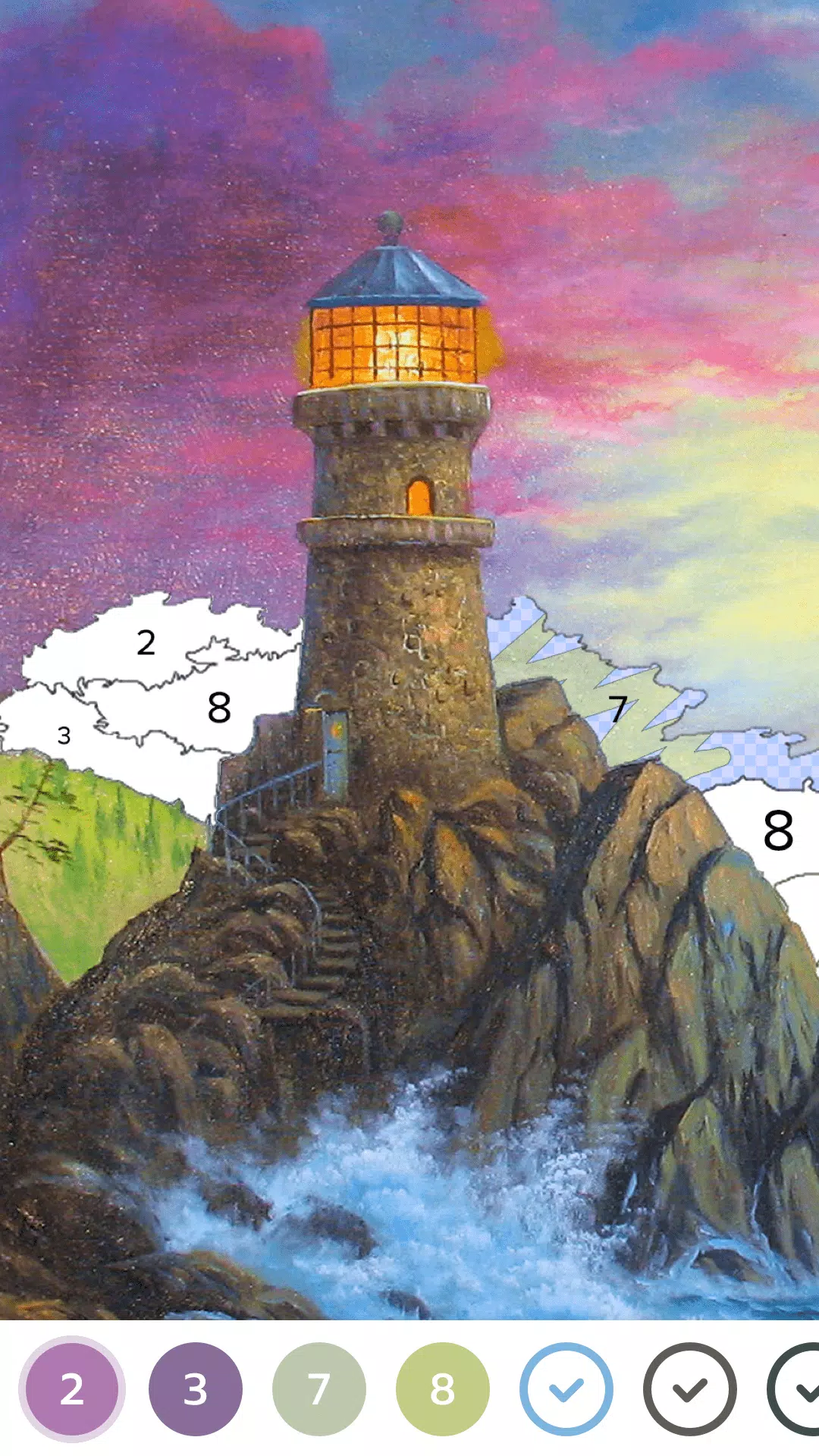 Colorswipes® - Color by Number Скриншот 3