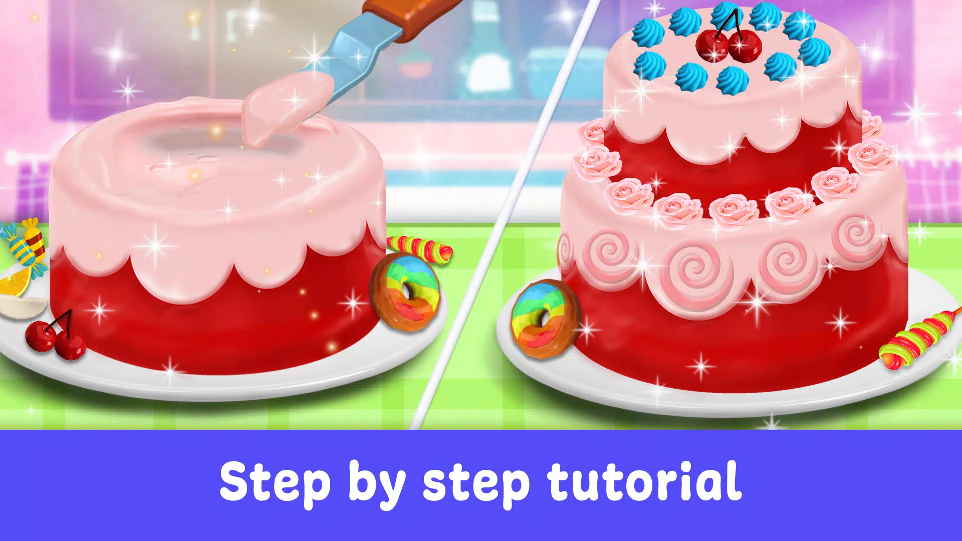 Cake Maker Games for Girls应用截图第2张