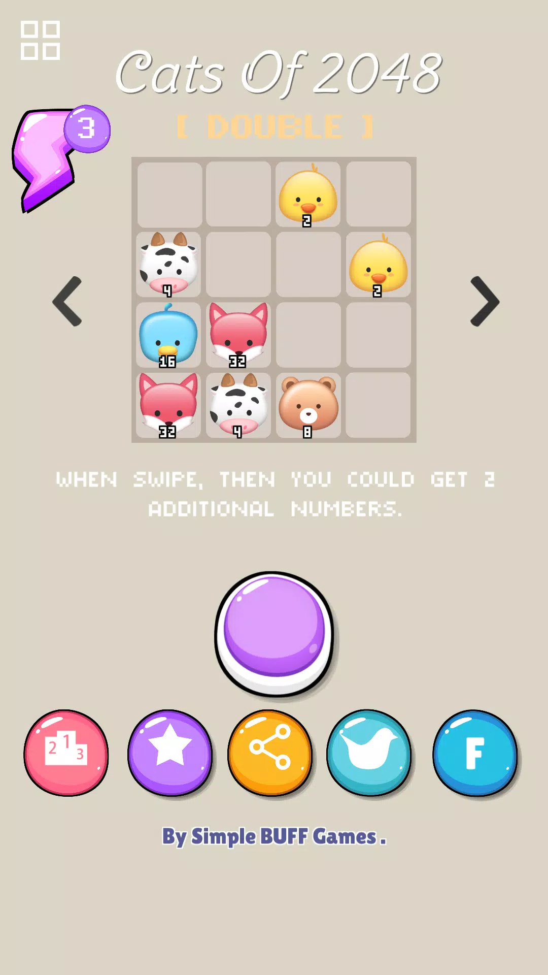 Cats Of 2048 Schermafbeelding 2