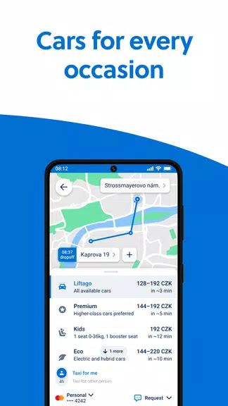 Liftago: Travel safely 스크린샷 2