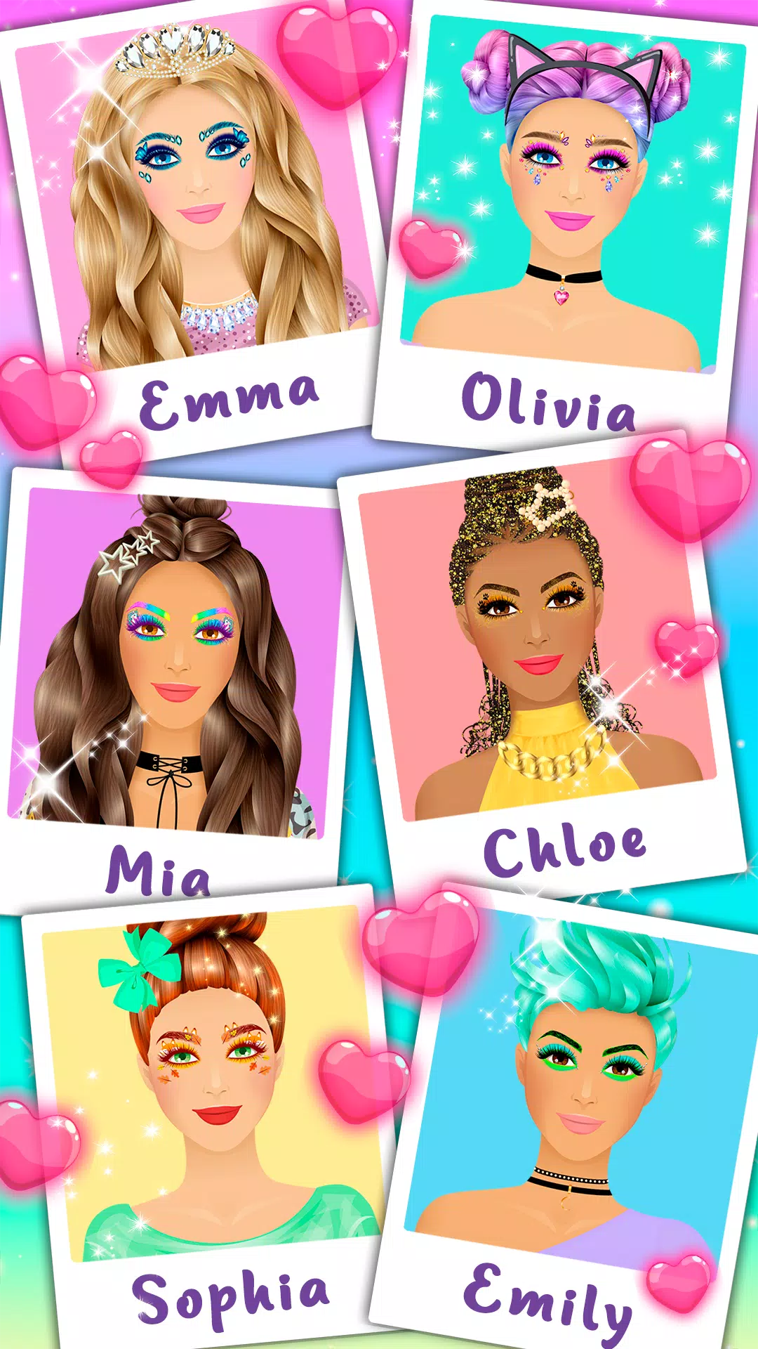 Makeup Beauty Salon Game Girls ဖန်သားပြင်ဓာတ်ပုံ 0