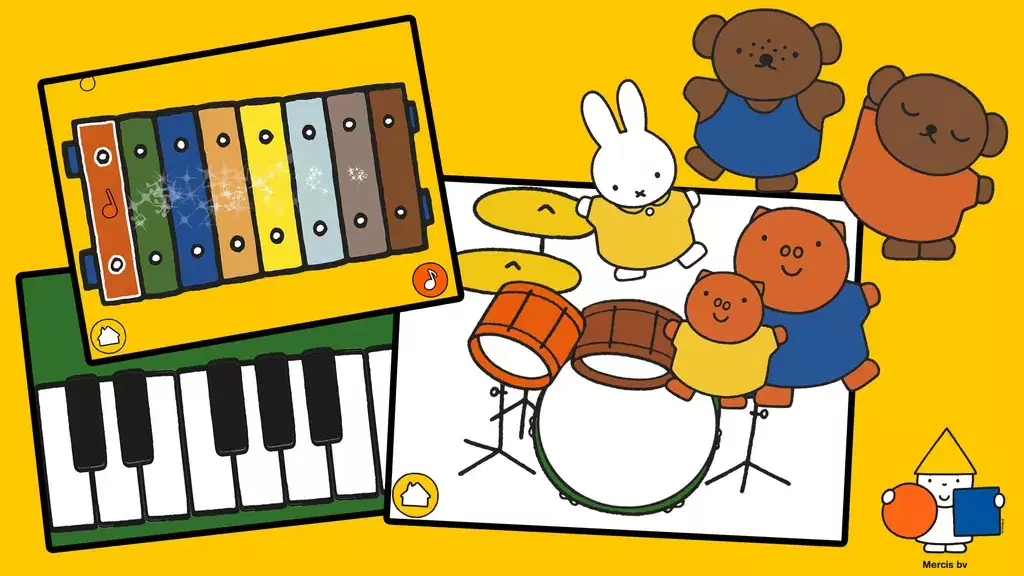 Miffy - Educational kids game Captura de pantalla 1