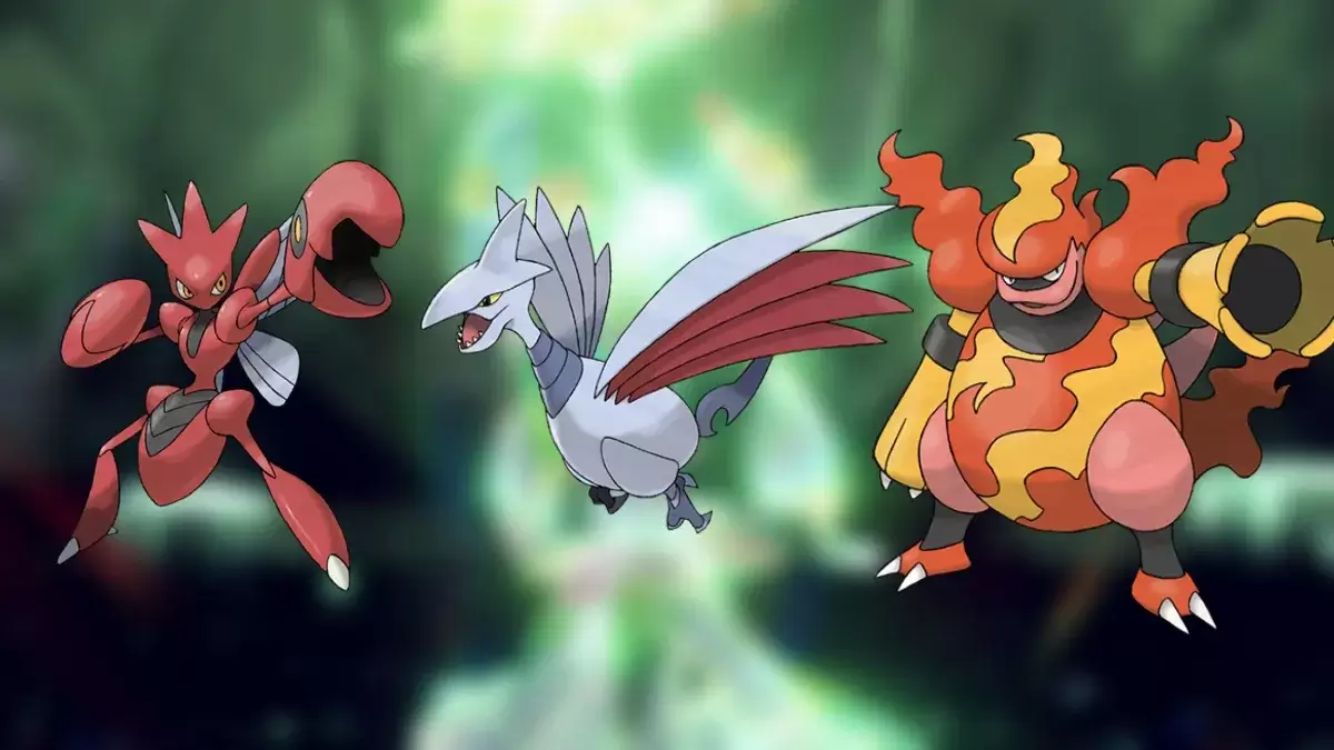 Scizor, Skarmory e Magmortar, i tre migliori contatori di Meowscarada, senza rivali in Pokemon Scarlet & Violet durante il suo Tera Raid a 7 stelle