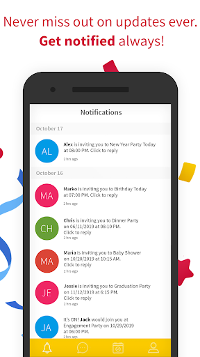 Party n Event Invitation Maker by Party Signup Screenshot 2