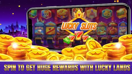 Lucky Lands Slots Money Casino Captura de pantalla 0