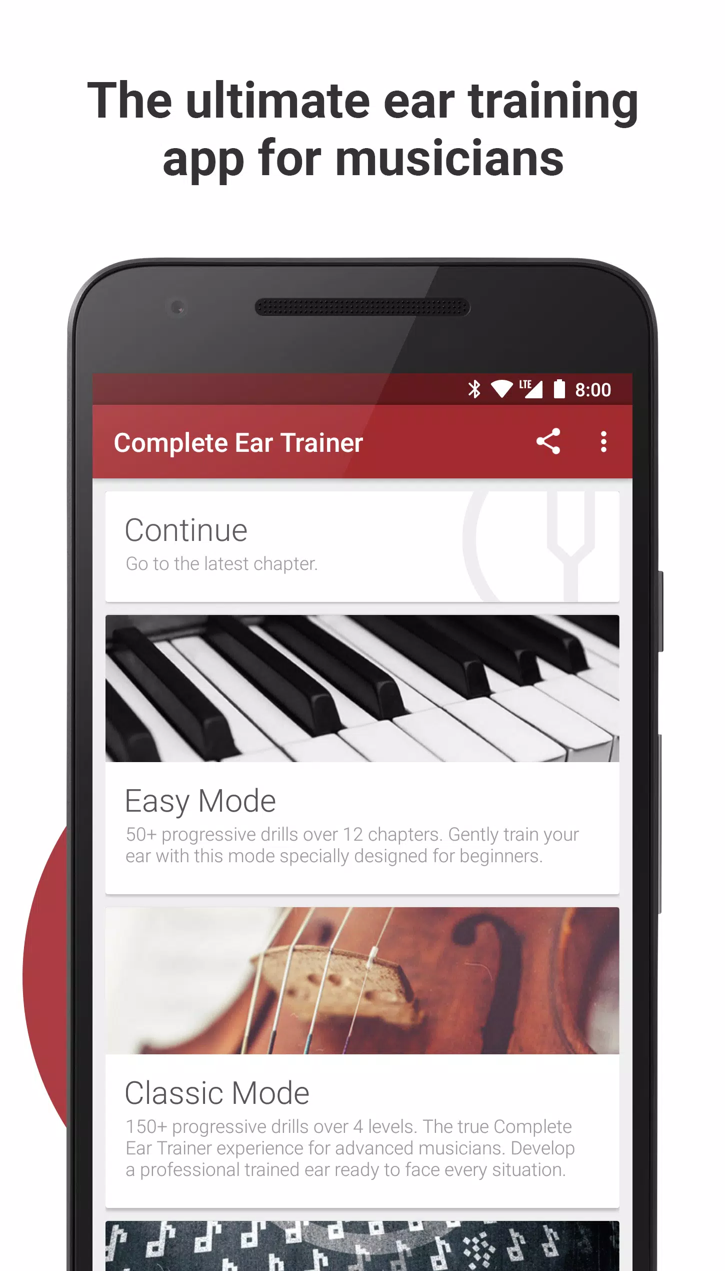 Complete Ear Trainer स्क्रीनशॉट 0