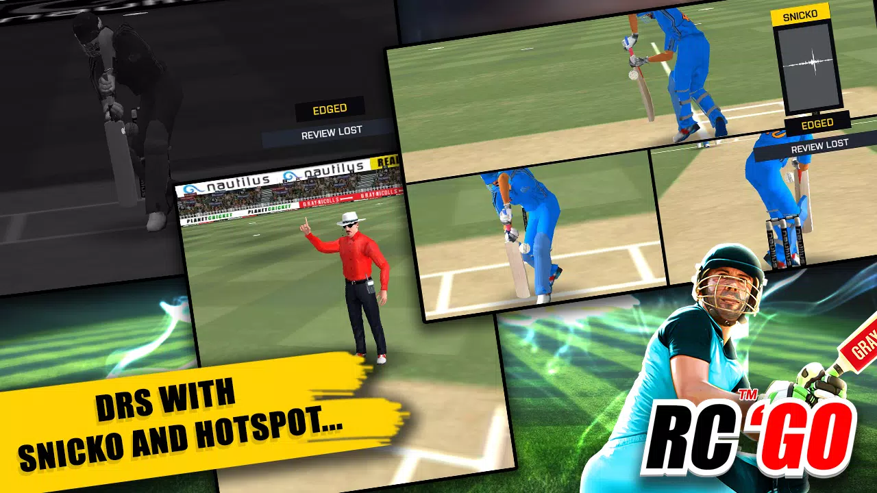 Real Cricket™ GO स्क्रीनशॉट 1