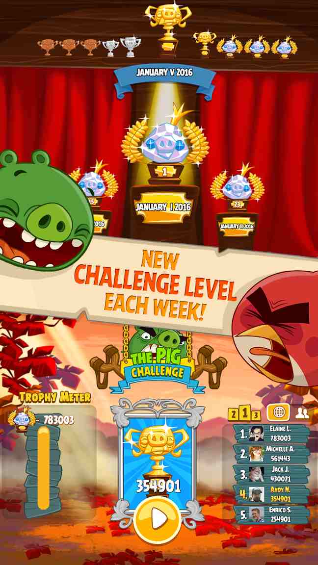 Angry Birds Seasons 스크린샷 2