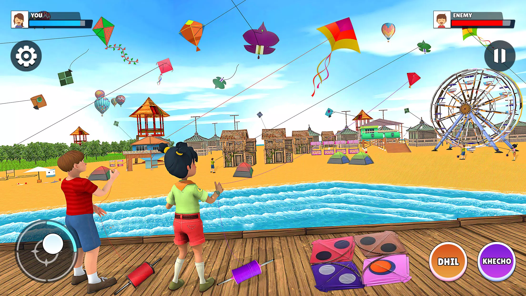 Kite Flying 3D - Pipa Combate应用截图第0张