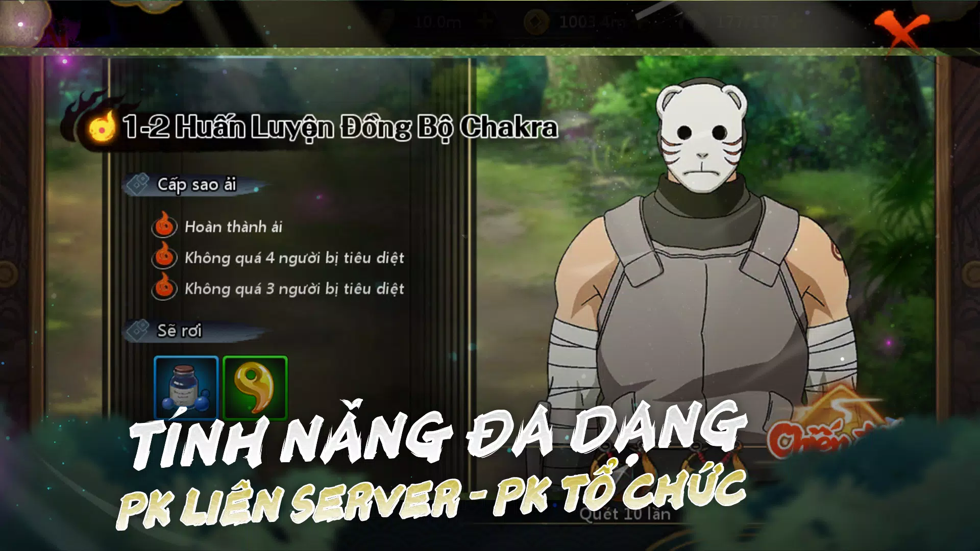 Huyền Thoại Làng Lá スクリーンショット 2