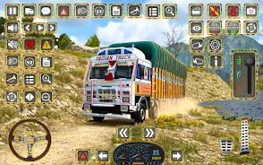 Offroad Cargo Truck Driving 3D स्क्रीनशॉट 1