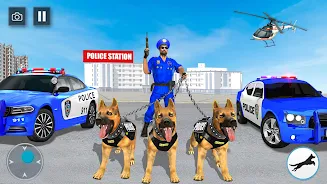 US Police Dog Crime Chase Game ภาพหน้าจอ 0