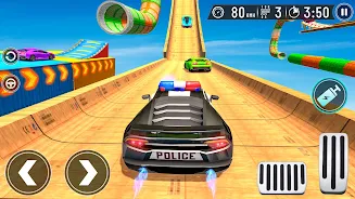 Car Games: Stunts Car Racing ဖန်သားပြင်ဓာတ်ပုံ 3