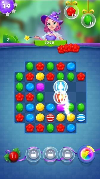 Candy Witch Match 3 Puzzle ဖန်သားပြင်ဓာတ်ပုံ 2