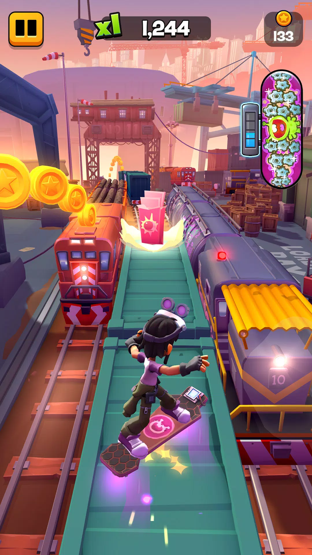 Subway Surfers City 스크린샷 1