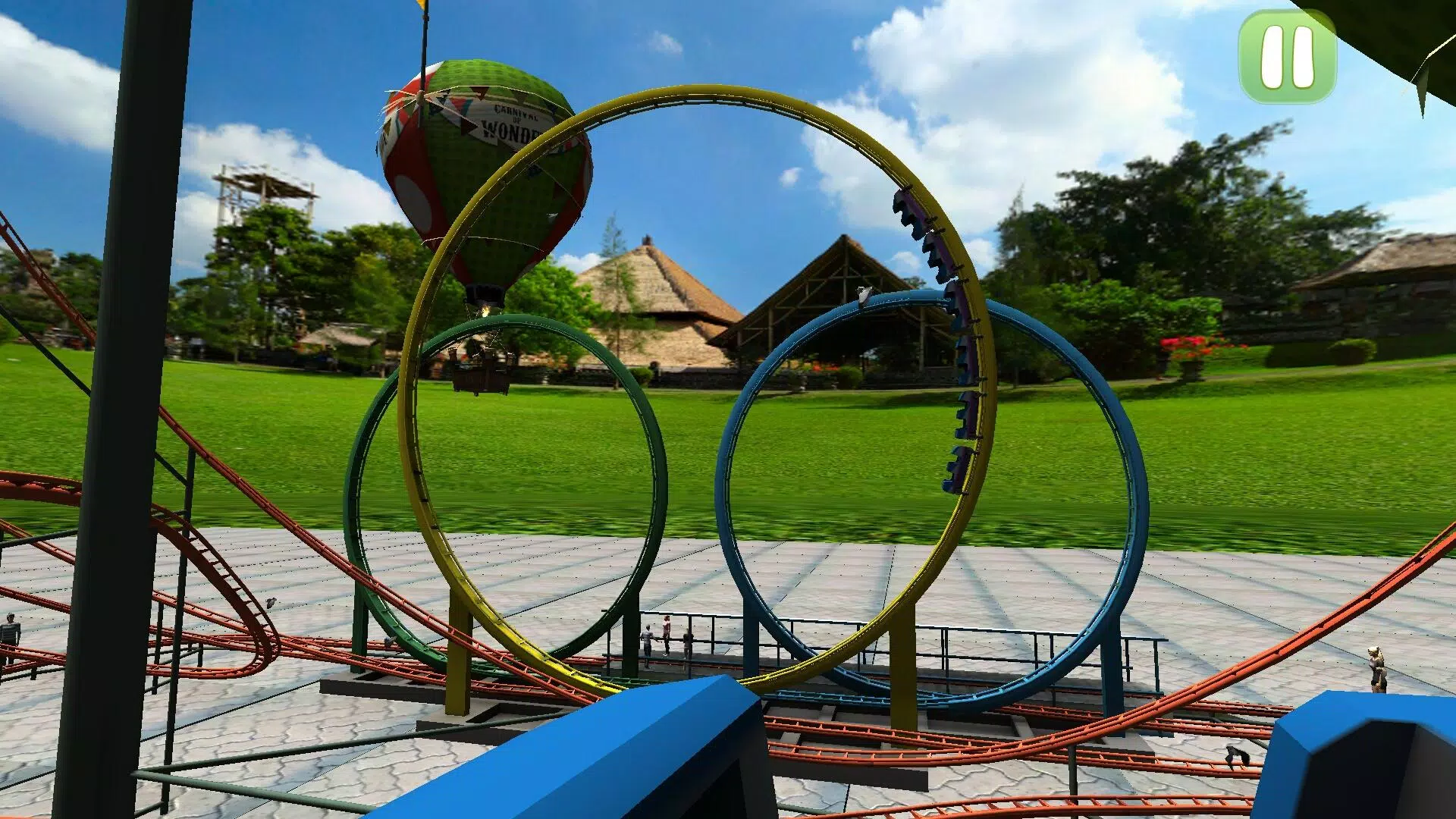 Roller Coaster Park: Fun Games 스크린샷 1