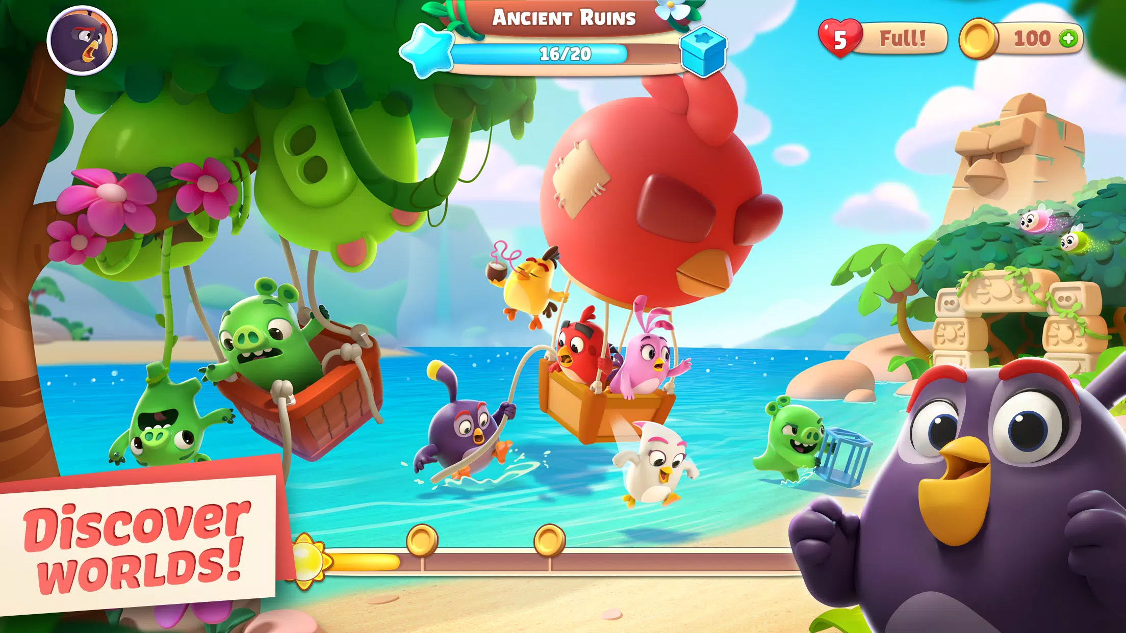 Angry Birds Journey Ekran Görüntüsü 1