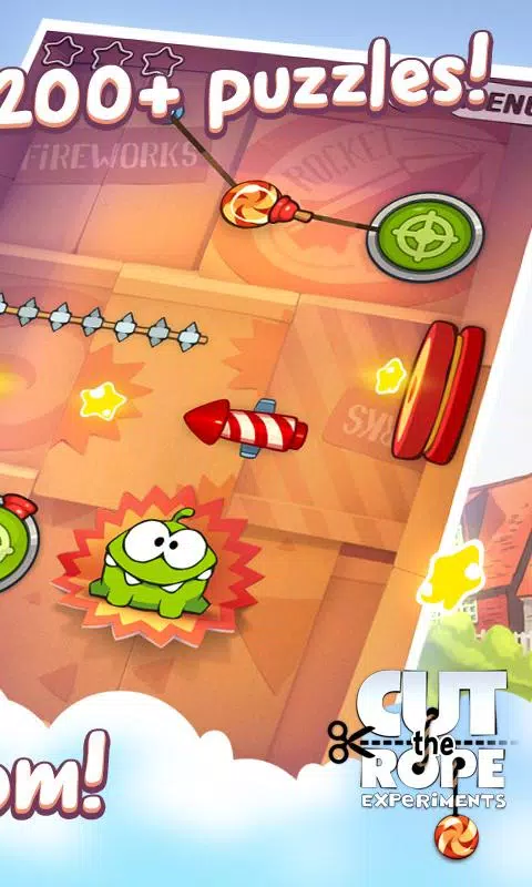 Cut the Rope: Experiments应用截图第1张