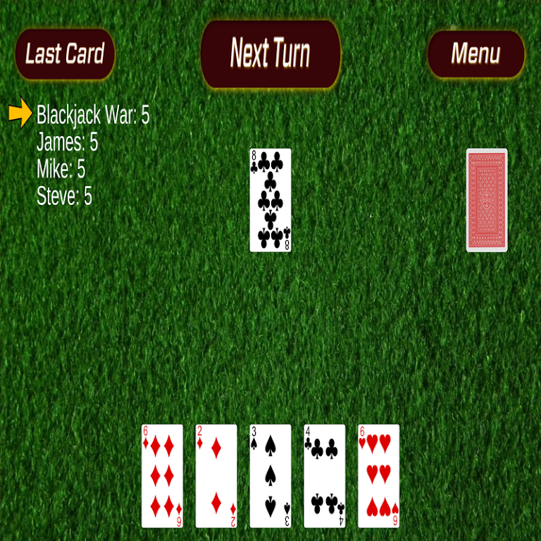 Blackjack War應用截圖第0張