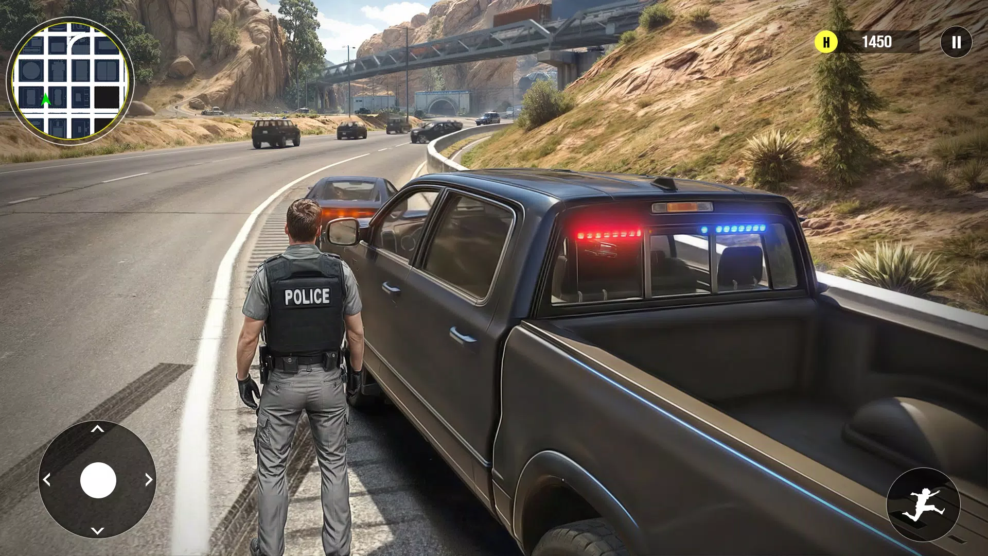 Police Van Crime Sim Games स्क्रीनशॉट 3