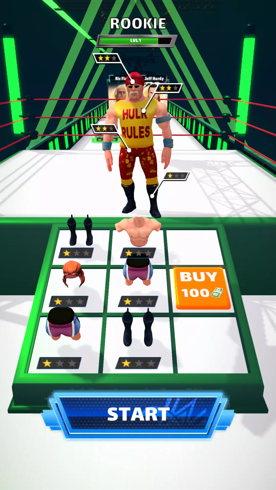 Wrestling Trivia Run Tangkapan skrin 1
