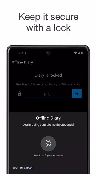 Offline Diary: Journal & Notes Schermafbeelding 3