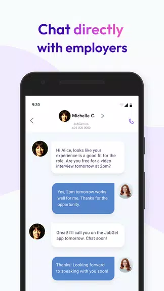 JobGet: Get Hired Screenshot 1