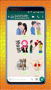 Lips, Kiss and Love Stickers Capture d'écran 3