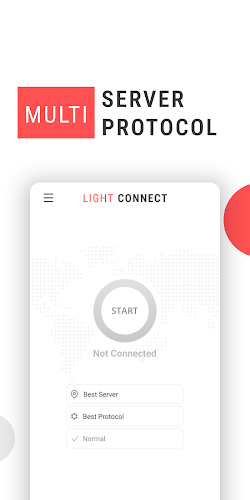 Light Connect VPN Captura de pantalla 1