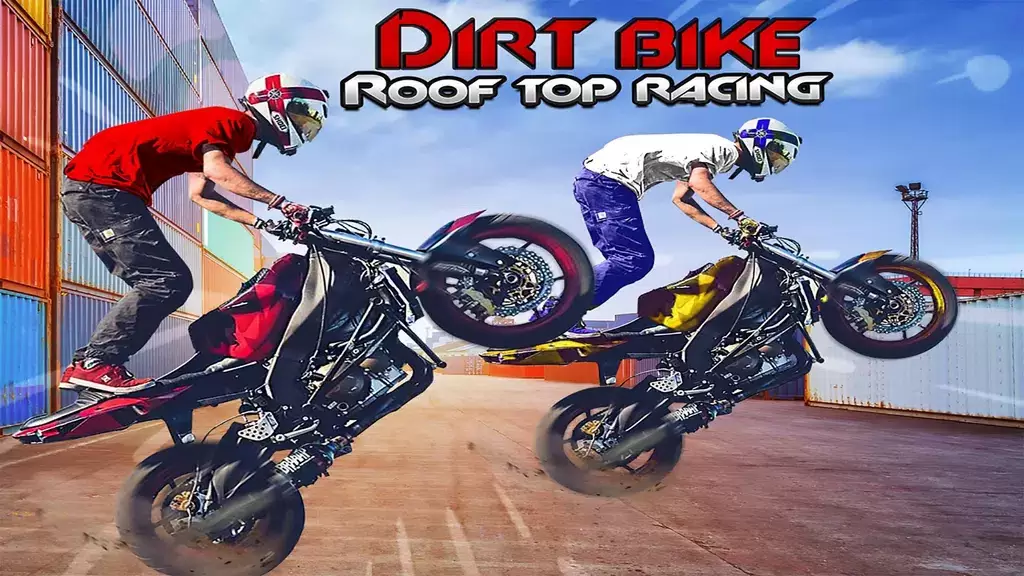 Dirt Bike Moto Real Race Game ภาพหน้าจอ 0