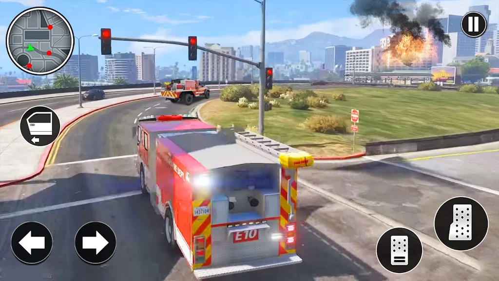 Schermata City Emergency Driving Games 1